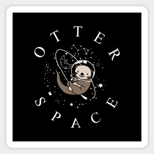 Otter Space Sticker